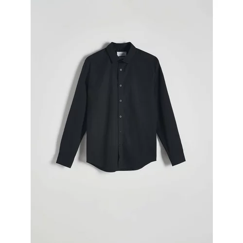 Reserved - Slim fit košulja - crno