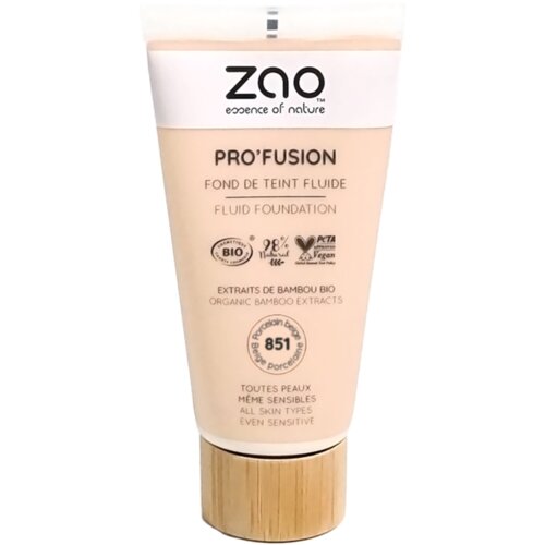 Zao Pro&amp;#039;Fusion Fluid Foundation - 851 Porcelain Beige Slike