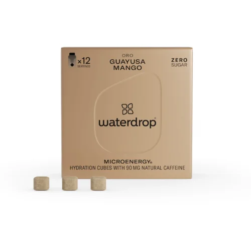 waterdrop hidracijske kocke oro z 90 mg naravnega kofeina