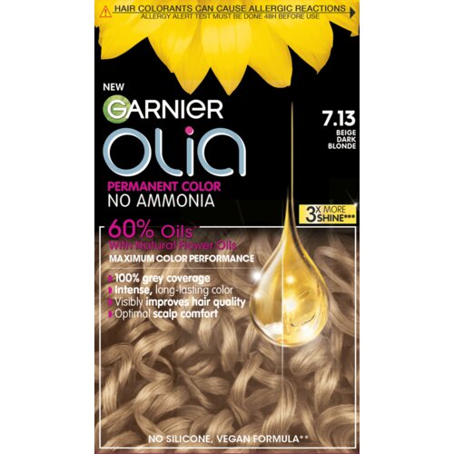 Garnier Olia boja za kosu 7.13 bež tamno plava Cene