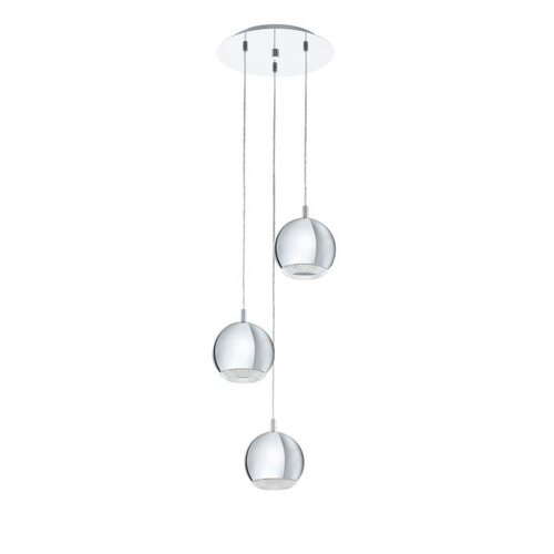 Eglo conessa visilica/3, led, gu10, 3x3,3w, krom Slike
