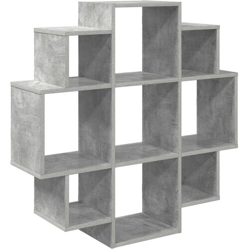 vidaXL Zidna polica Betonska siva 90 x 25 x 90 cm Konstruirano drvo - Betonska siva Cene