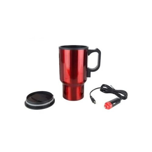  02177 električni termo lončić za automobil 12 V, 450 ml, crveni Slike