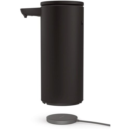 simplehuman Mat črn jeklen avtomatski dozirnik za milo 414 ml – Cene