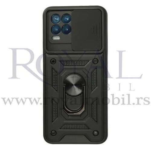  futrola hard protect sa prstenom za xiaomi redmi 10 2022 crna Slike