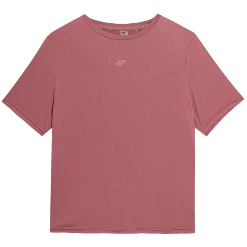 4f Funkcionalna majica temno roza