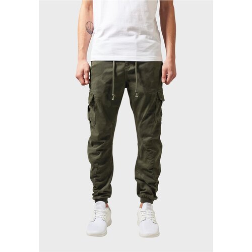 Urban Classics Camo Cargo Jogging Pants olive camo Slike