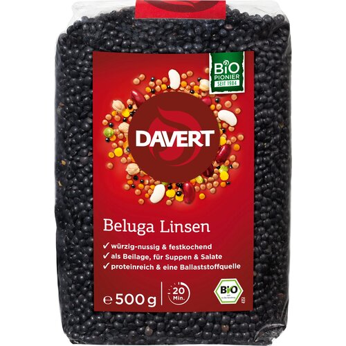 Davert Bio črna beluga leča - 500 g Cene