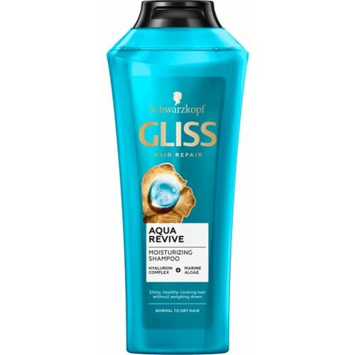 Schwarzkopf gliss šampon za kosu, aqua revive, 370ml Slike