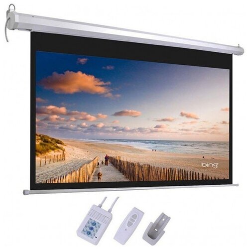 Lexin platno za projektor EH120120M zidno el. 305x305cm Slike