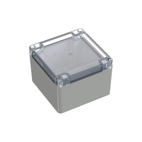 TRU COMPONENTS TC-10860544 univerzalno kućište 104.80 x 104.80 x 74.70 polikarbonat svijetlosiva 1 St. Cijene