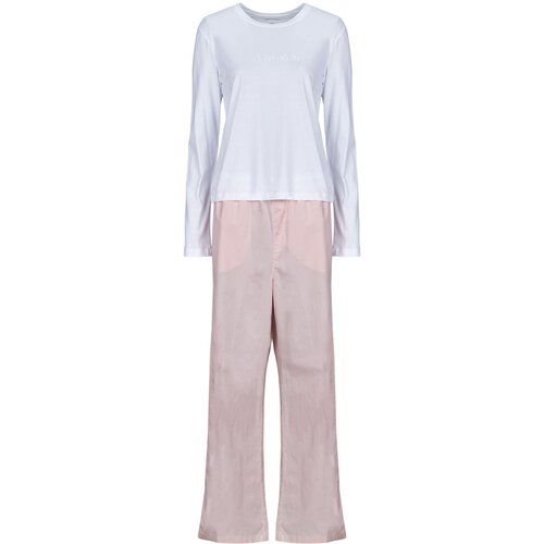 Calvin Klein Jeans LS PANT SET Ružičasta Slike