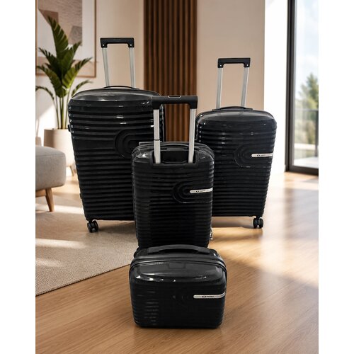 Prolinetech Premium set putničkih kofera 4/1 &ndash; Dark Grey Cene
