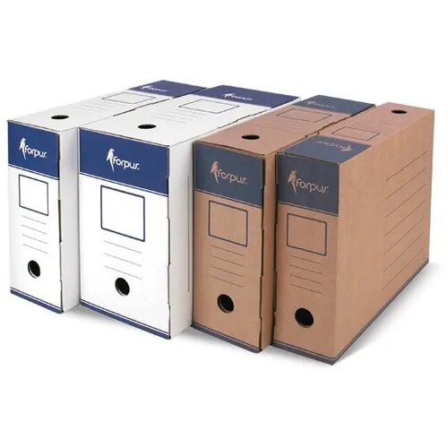 Forpus Arhivska škatla A4/80 mm, modro bela Cene