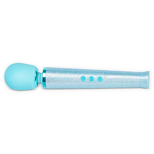Le Wand masažni vibrator Petite - All That Glimmers, plavi