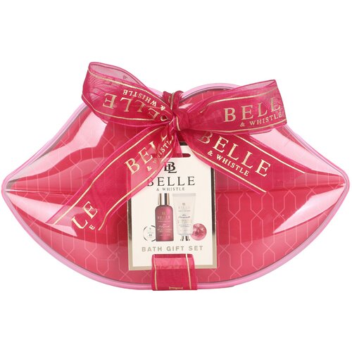 BELLE &amp;amp; WHISTLE BELLE set Usne crvene 4/1 za negu tela i kupanje SKRD37875 Slike