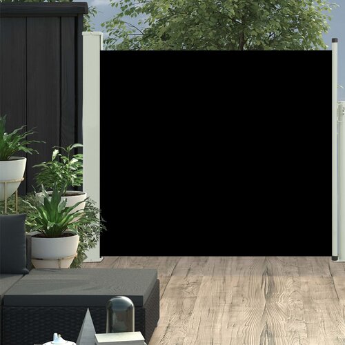 VidaXL Zložljiva stranska tenda za teraso 100x300 cm črna, (20610663) Slike