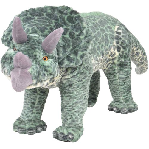 Samostojeći plišani dinosaur triceratops zeleni XXL Cene