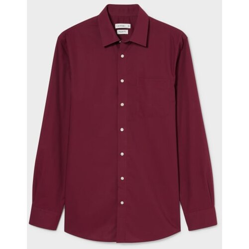 CA Muška košulja, Businesswear, Regular Fit, Bordo Cene