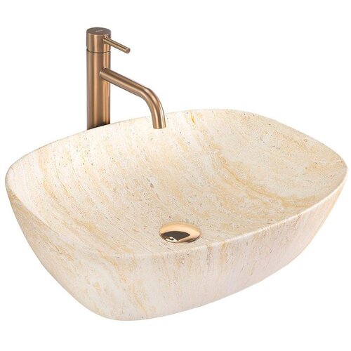 Rea Umivalnik Freja Travertine Matt Cene