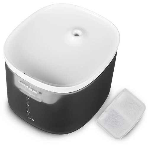 GreenBlue GB392 automatska fontana i pojilica za kućne ljubimce 3 L, USB &amp;ndash; siva Slike
