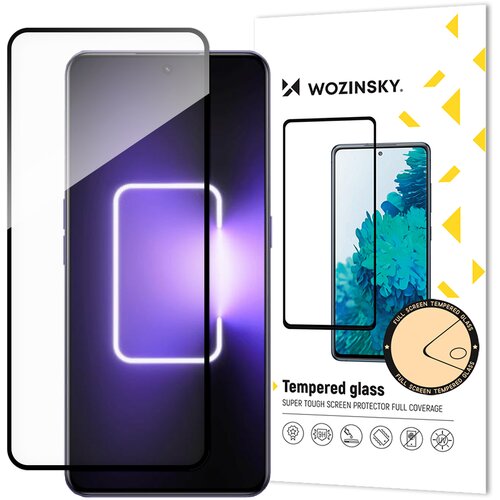 Wozinsky 9H Celozaslonsko kaljeno steklo Realme GT Neo 5 / Realme GT3 s črnim okvirjem, (21533881) Cene