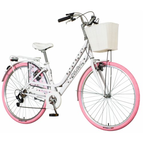 Visitor ženski bicikl FAS2830S6 28"/17" dotty belo-roze Cene