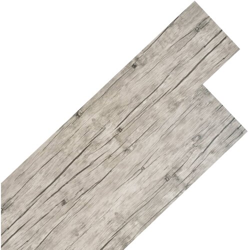  Nesamoljepljive podne obloge PVC 4,46 m&amp;sup2; 3 mm svjetlosive Slike