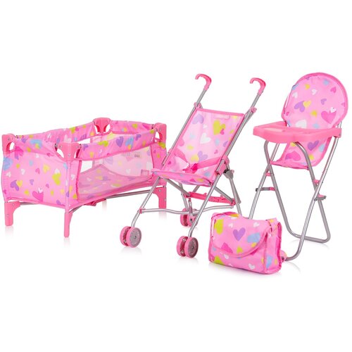 Bebi Market set za lutke 3u1 "Trixy" hearts Cene
