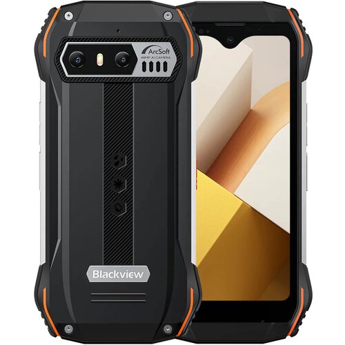 Blackview Razstavljen (odprta embalaža) - N6000 8/256GB, Oranžen robustni telefon, (21736414) Cene