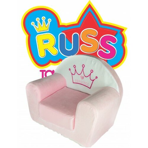 Russ Toys fotelja za decu na razvlačenje princess and king - roze Slike