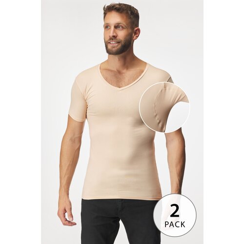 MEN-A 2PACK Nevidljiva majica za ispod ko&amp;scaron;ulje sa znojnicama Slike