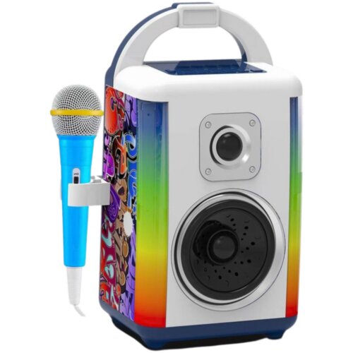  Sound Box Glazbeni komplet Mikrofon Bluetooth zvučnik MP3 snimanje LED Slike