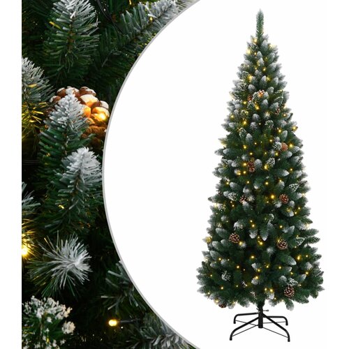vidaXL Umjetno božićno drvce s 300 LED žarulja 180 cm Cijene