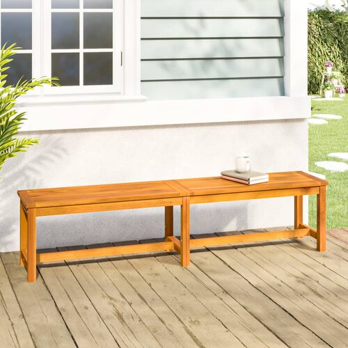  Vrtna klupa 180 x 35 x 45 cm od masivnog bagremovog drva Cene