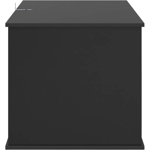  Mačja Kuća Crna 85 x 55 x 50 cm Konstruirano drvo Slike