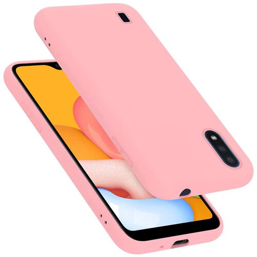 Cadorabo Ohi&amp;scaron;je združljiv s Samsungom v tekoči roza barvi - za&amp;scaron;čitni pokrov iz fleksibilnega silikona TPU, (20586259) Slike
