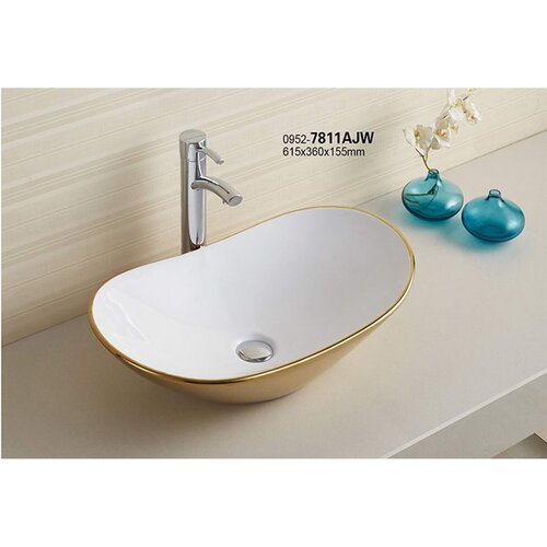 Karag Umivaonik Kimic Oval White-Gold 62 Cijene
