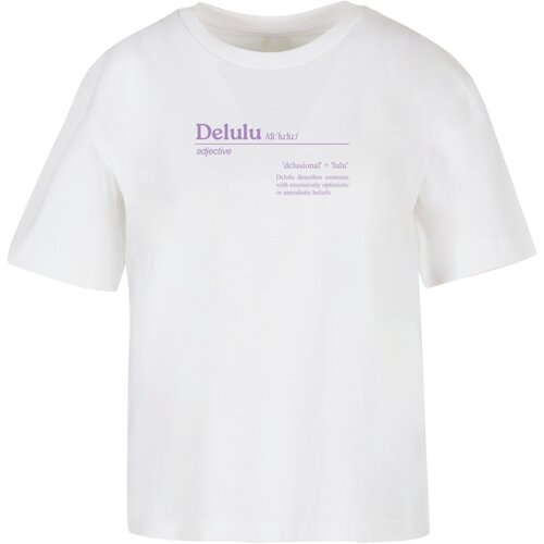 Mister Tee Women's T-shirt Delulu Definition white Cijene