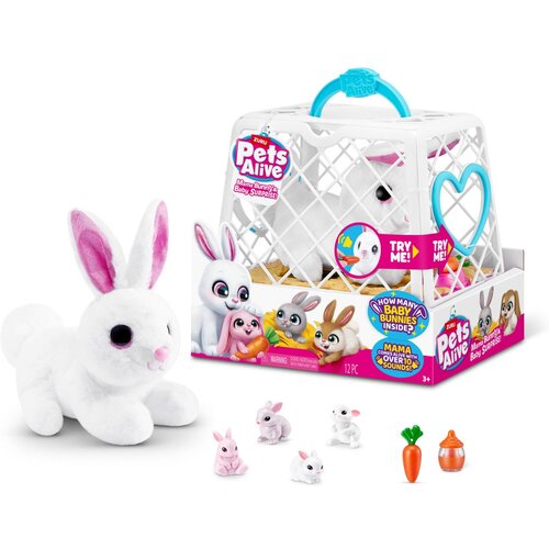 Zuru pli&amp;scaron; zajčica Pets Alive Mama Bunny Slike
