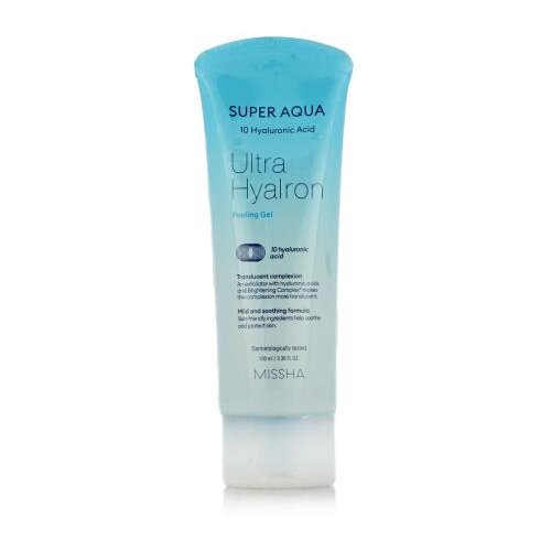 MISSHA Super Aqua Ultra Hyalron Peeling Gel piling za vse tipe kože 100 ml unisex Cene