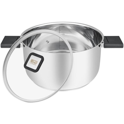 Resto Kitchenware Anser 4.4 L Round Black, Stainless steel Cijene