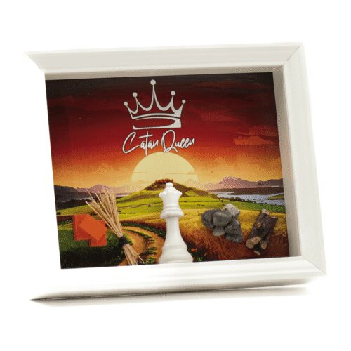 Fortune Frames Ram za slike Catan Queen, Beli Slike
