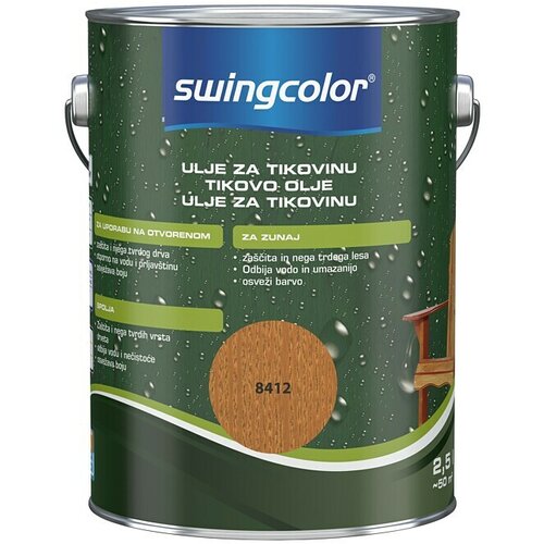 SWINGCOLOR Zaštitno ulje za drvo (2,5 l, Svilenkasti mat) Cijene
