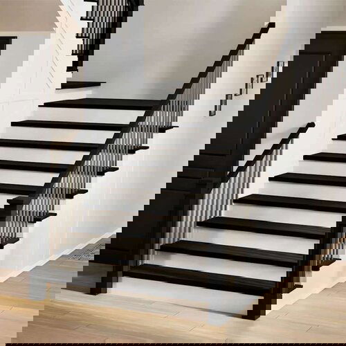 vidaXL Podloge za stopnice 8 kosov rjave 120x30x2 cm trdna hrastovina Cene