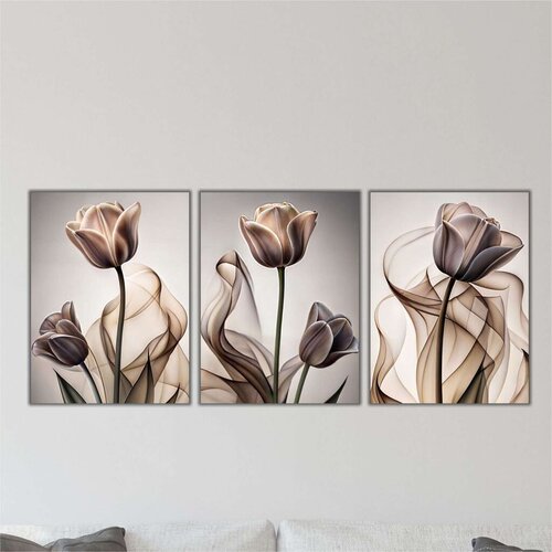 Wallity slika Mdf-00109, 40x90 cm, 3 dela Cene