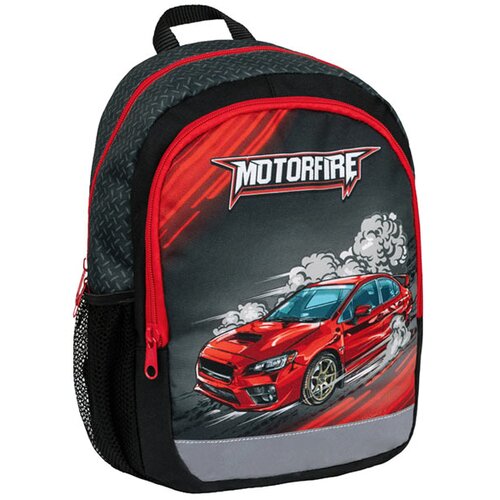 Belmil Ranac za dečake Motorfire 305-4/A, Crno-crveni Slike
