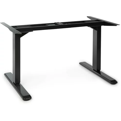 OneConcept Multidesk Comfort, pisalna miza z nastavljivo višino, električna, črna barva