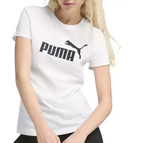 Puma Ženska majica Ess No.1 Logo Tee, Bela Cene