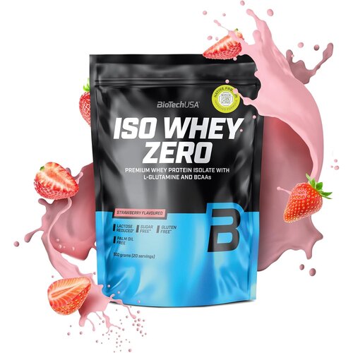 Biotechusa iso whey zero - premium proteinski pra&amp;scaron;ak sa 25g proteina po serviranju - kokos 500g Slike